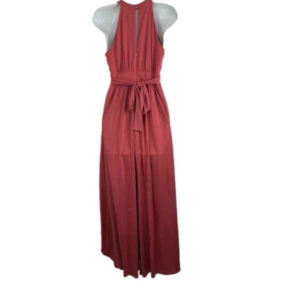 Anthropologie Moulinette Soeurs Eremita Dusty Rose-Coloured Loose Jumpsuit - Picture 9 of 15